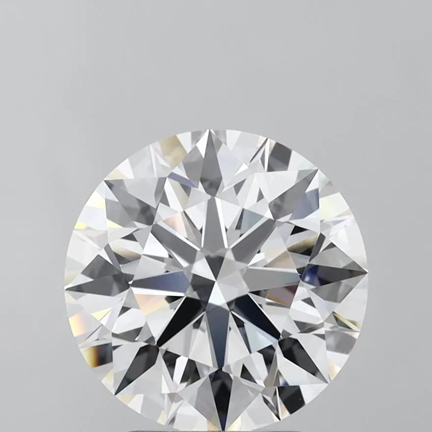 3.53 Carat Round Lab Diamond