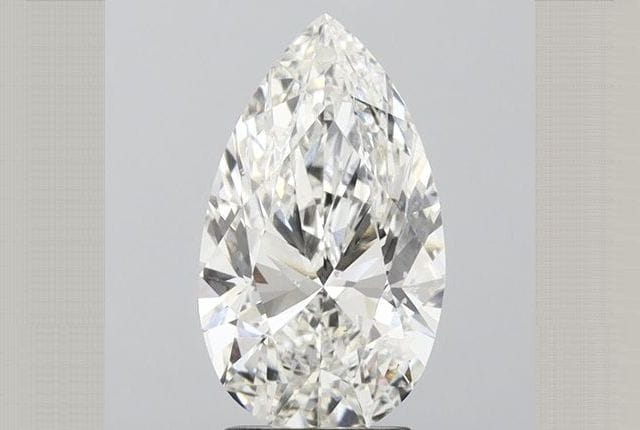 3.00 Carat Pear Lab Diamond