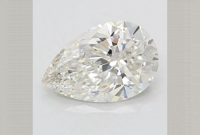 2.69 Carat Pear Lab Diamond