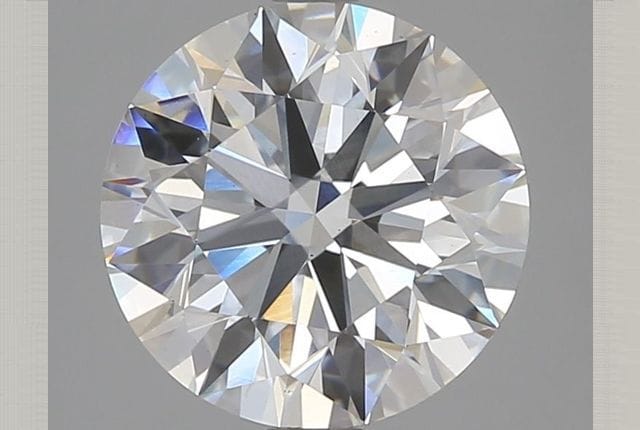 3.40 Carat Round Lab Diamond