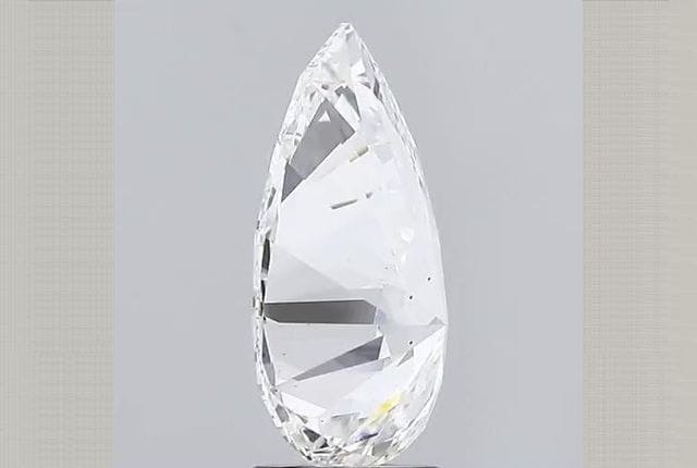 3.50 Carat Pear Lab Diamond