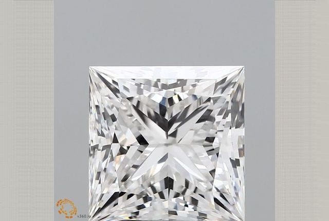 5.27 Carat Princess Lab Diamond