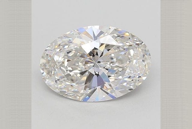 4.08 Carat Oval Lab Diamond