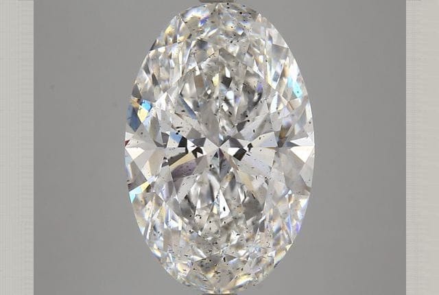 6.14 Carat Oval Lab Diamond