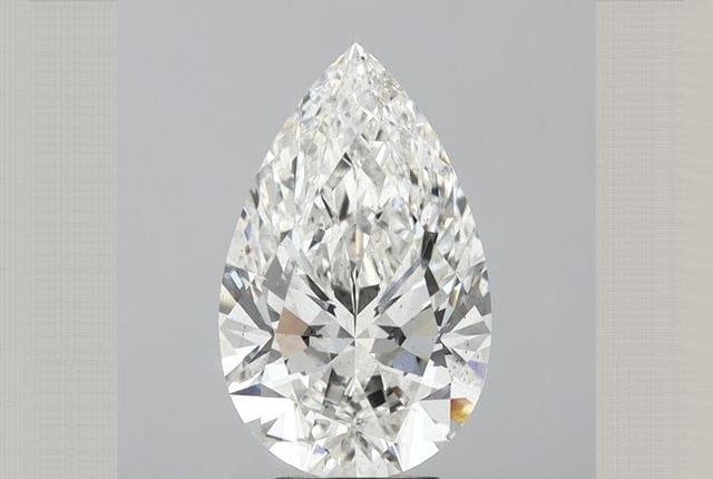 5.24 Carat Pear Lab Diamond