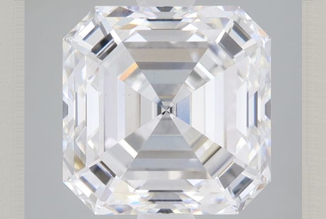 3.64 Carat Asscher Lab Diamond