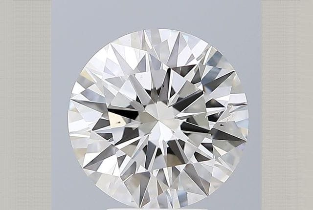 3.37 Carat Round Lab Diamond