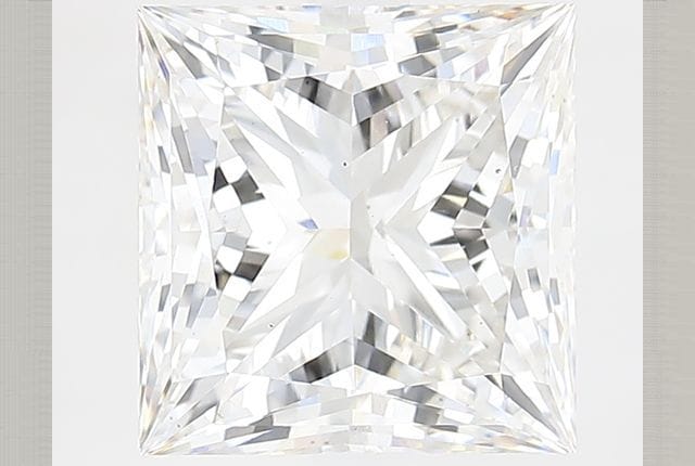 4.61 Carat Princess Lab Diamond