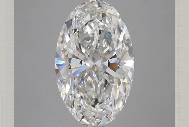 5.55 Carat Oval Lab Diamond