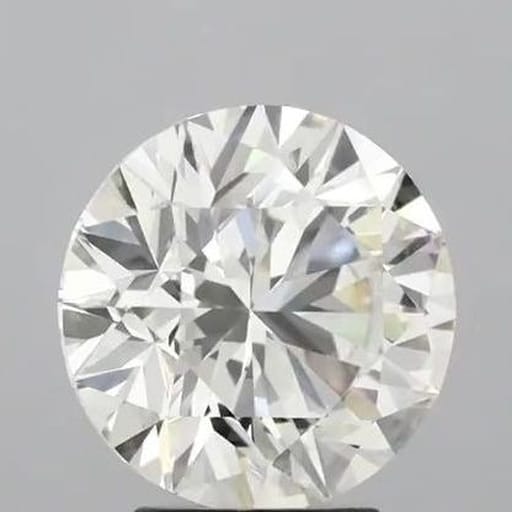 3.68 Carat Round Lab Diamond