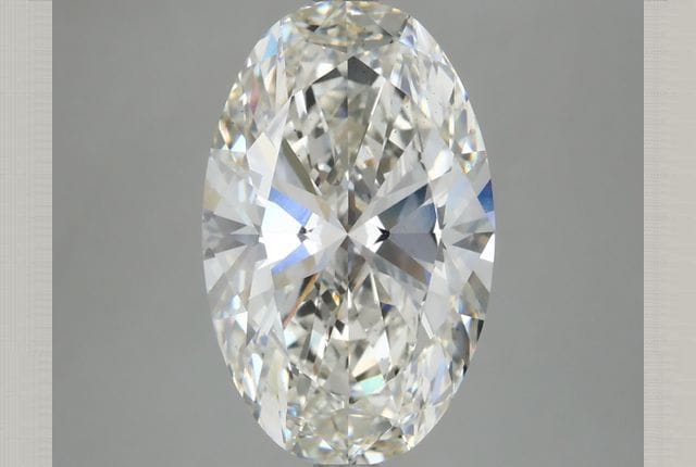 4.77 Carat Oval Lab Diamond