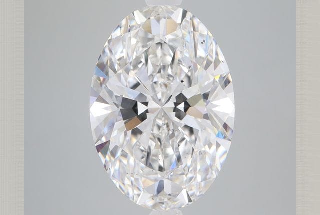 5.05 Carat Oval Lab Diamond