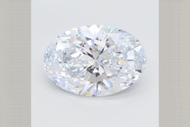 4.12 Carat Oval Lab Diamond