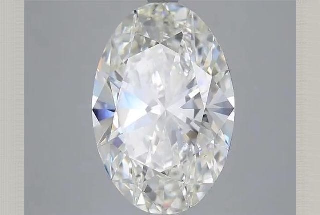 5.04 Carat Oval Lab Diamond
