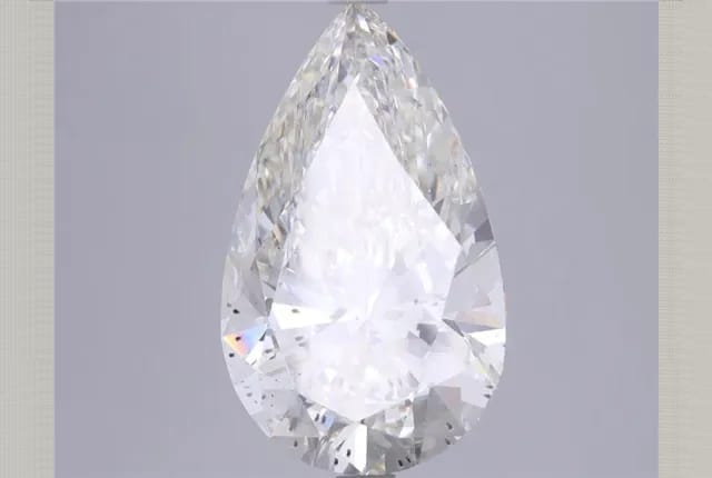 5.01 Carat Pear Lab Diamond