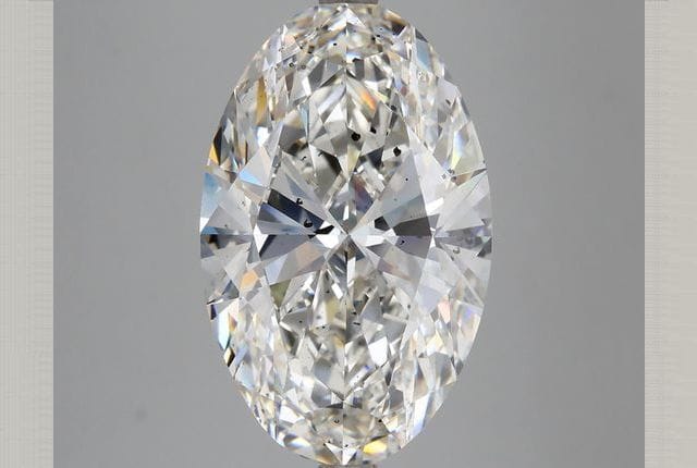 6.61 Carat Oval Lab Diamond