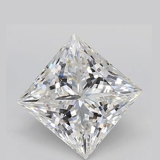 4.58 Carat Princess Lab Diamond