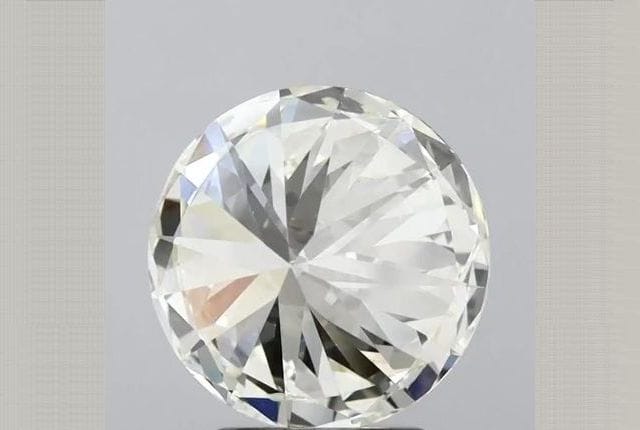3.44 Carat Round Lab Diamond