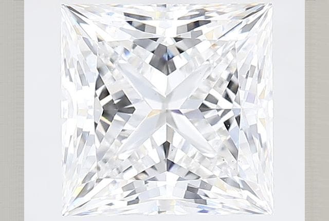 3.91 Carat Princess Lab Diamond