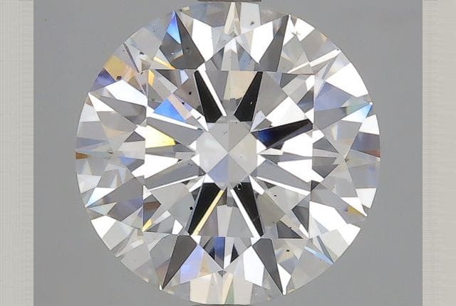 3.65 Carat Round Lab Diamond