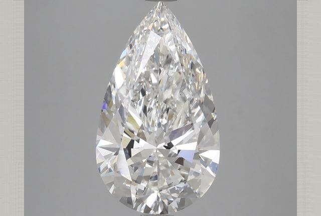 4.18 Carat Pear Lab Diamond