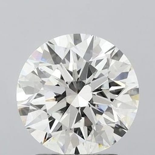4.02 Carat Round Lab Diamond