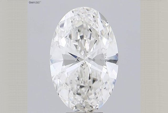 5.51 Carat Oval Lab Diamond
