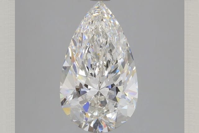 4.02 Carat Pear Lab Diamond