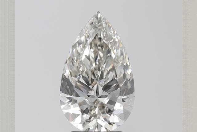 5.02 Carat Pear Lab Diamond