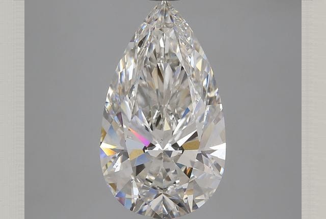4.21 Carat Pear Lab Diamond