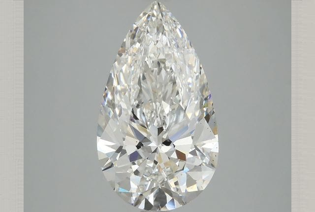 4.17 Carat Pear Lab Diamond