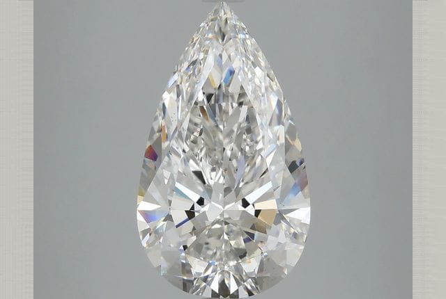 4.04 Carat Pear Lab Diamond