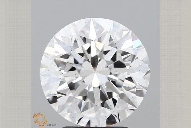 3.56 Carat Round Lab Diamond