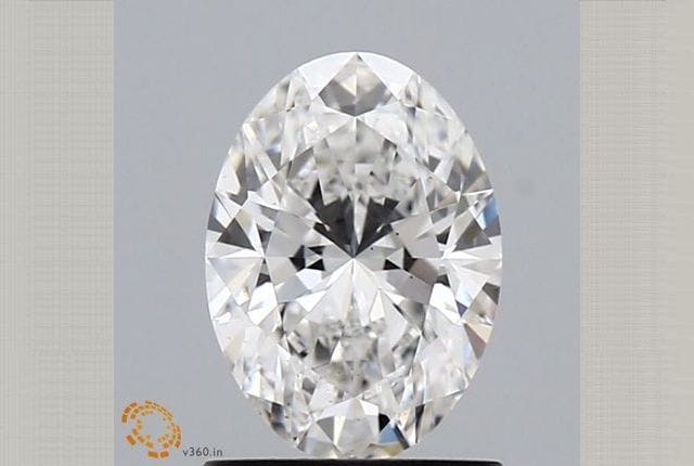 1.11 Carat Oval Lab Diamond