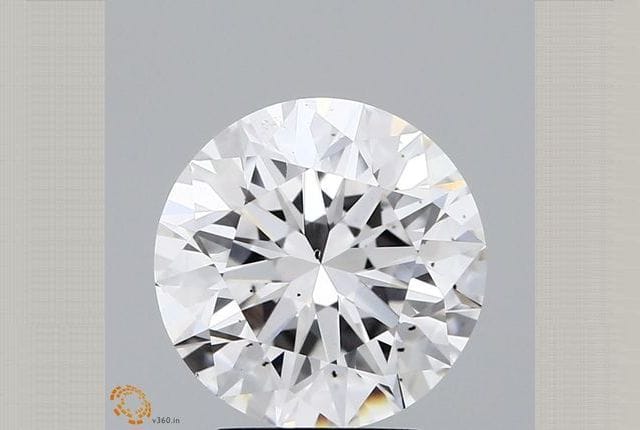 3.29 Carat Round Lab Diamond
