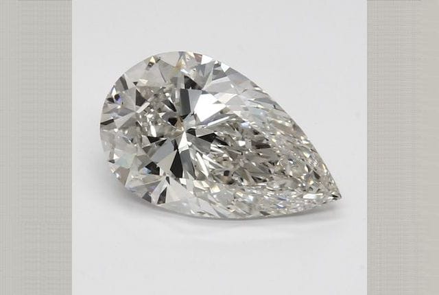 3.53 Carat Pear Lab Diamond