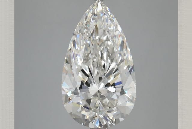 4.45 Carat Pear Lab Diamond