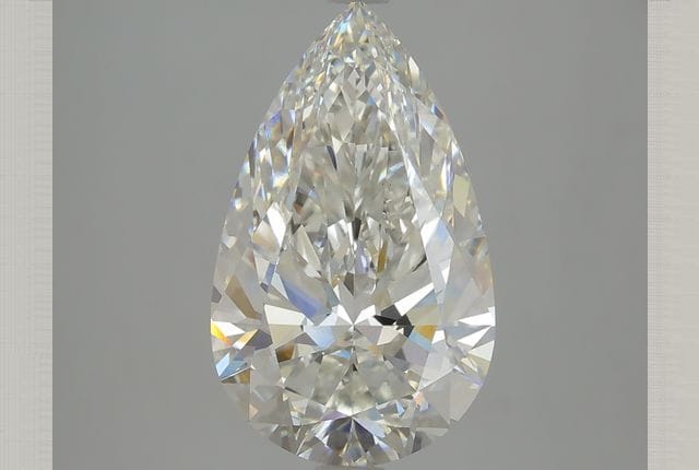 4.07 Carat Pear Lab Diamond