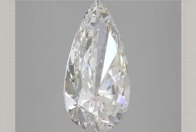 4.16 Carat Pear Lab Diamond