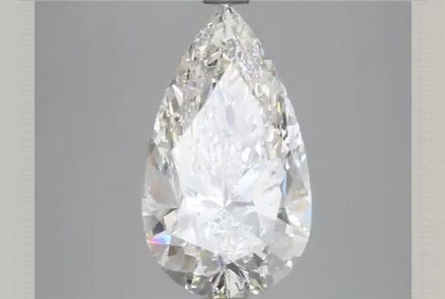 4.23 Carat Pear Lab Diamond