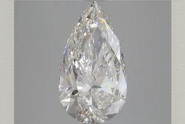 4.02 Carat Pear Lab Diamond
