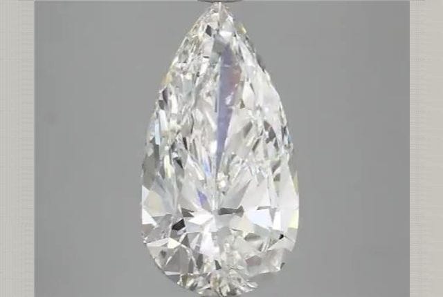 4.03 Carat Pear Lab Diamond