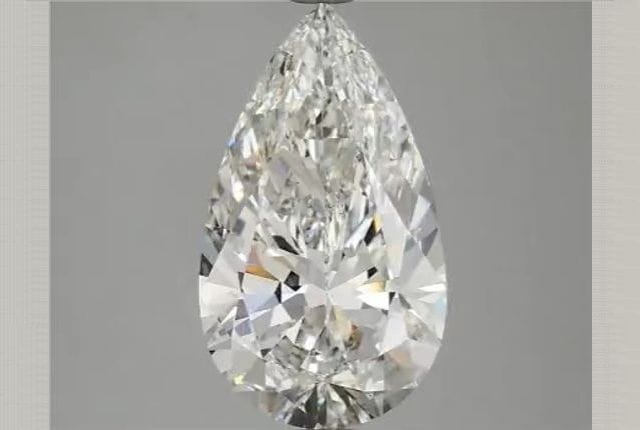 4.16 Carat Pear Lab Diamond