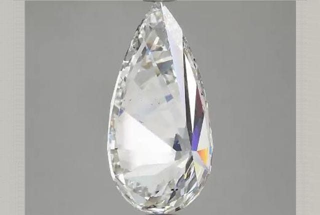 4.34 Carat Pear Lab Diamond