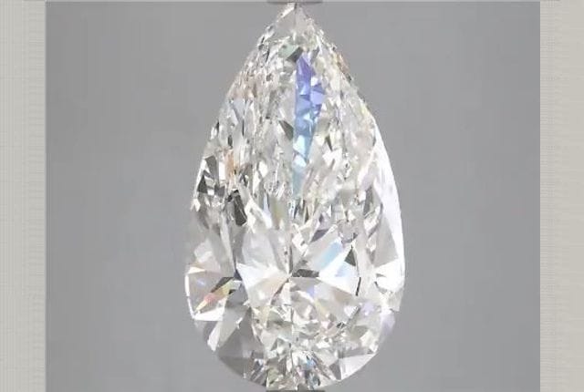 4.03 Carat Pear Lab Diamond