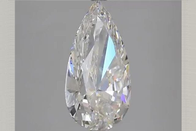 4.07 Carat Pear Lab Diamond