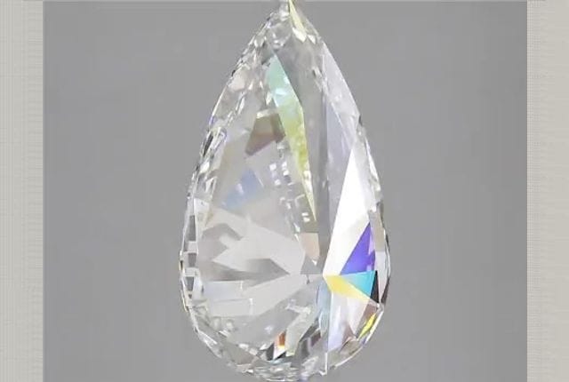 4.17 Carat Pear Lab Diamond