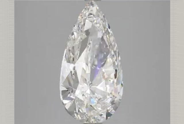 4.02 Carat Pear Lab Diamond