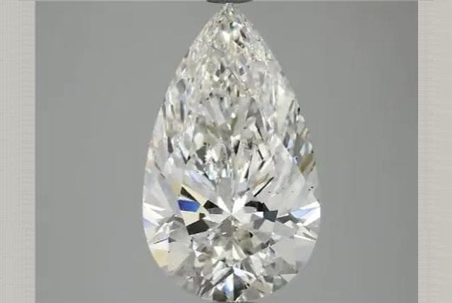 4.26 Carat Pear Lab Diamond