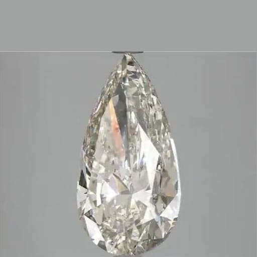 4.02 Carat Pear Lab Diamond
